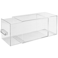 Front of the House 12 1/2 inch x 5 3/4 x 5 3/4 inch Acrylic Display Drawer BHO079CLT20