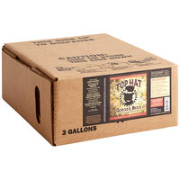 Top Hat Provisions Bag in Box Spicy Ginger Beer Beverage / Soda Syrup 3 Gallon