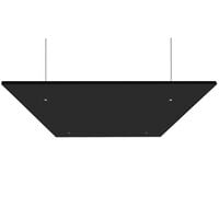 Versare SoundSorb 24 inch Black Acoustic Canopy Panel 7825503