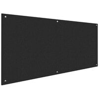Versare SoundSorb 4' x 8' Black Standoff Acoustic Panels 7825292