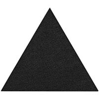 Versare SoundSorb 12 inch Black Flat Wall-Mounted Acoustic Triangle 7825053