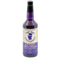 Top Hat Provisions Unsweetened Blue Butterfly Pea Flower Concentrate 32 fl. oz. - 12/Case