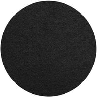 Versare SoundSorb 12 inch Black Flat Wall-Mounted Acoustic Circle 7825028