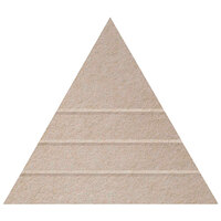 Versare SoundSorb 24 inch Beige Beveled Peak Wall-Mounted Acoustic Triangle 78206802