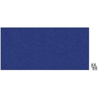 Versare SoundSorb 2' x 4' Blue Standoff Acoustic Panels 7825276