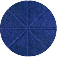 Versare SoundSorb 12 inch Blue Beveled Wall-Mounted Acoustic Star Circle 78205404