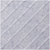 Versare SoundSorb 12 inch x 12 inch Marble Gray Beveled Wall-Mounted Acoustic River Square 78206506