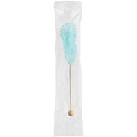 Roses Dryden and Palmer Cotton Candy Wrapped Rock Candy Swizzle Stick - 72/Case