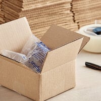Lavex Packaging 9 inch x 9 inch x 6 inch Kraft Corrugated RSC Shipping Box - 25/Bundle