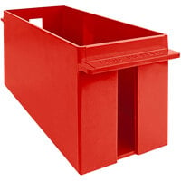 Controltek USA 560162 Red Extra-Capacity Plastic Coin Tray - $25, Pennies