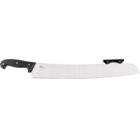 American Metalcraft PPK17 18" Double POM Handle Pizza Knife