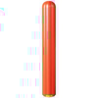 Eagle Manufacturing 1738OR 8" x 56" Orange Fluted Bollard Cover
