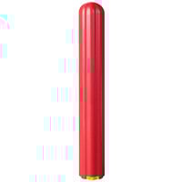 Eagle Manufacturing 1738R 8" x 56" Red Fluted Bollard Cover