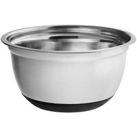 Choice 5 Qt. Stainless Steel Mixing Bowl with Silicone Bottom