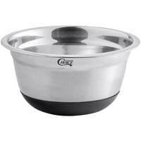 Choice 1.5 Qt. Stainless Steel Mixing Bowl with Silicone Bottom
