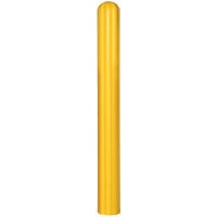 Eagle Manufacturing 1738 8" x 56" Yellow Fluted Bollard Cover