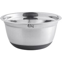 Choice 4 Qt. Stainless Steel Mixing Bowl with Silicone Bottom