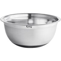 Choice 8 Qt. Stainless Steel Mixing Bowl with Silicone Bottom