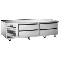 Traulsen TE072HT 4 Drawer 72" Refrigerated Chef Base - Specification Line
