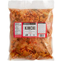 Lucky Foods Spicy Kimchi 3.5 lb. - 2/Case