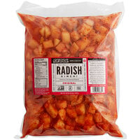 Lucky Foods Radish Kimchi 3.5 lb. - 2/Case