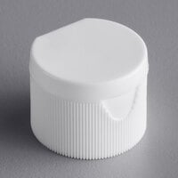 24/410 Unlined Flip Top Lid - 3300/Case