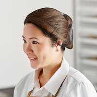 2 unisex DDlin restaurant kitchen hair net Hair Control Cap orange