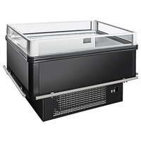 Kool It KII 280 60" Open Air Dual Temperature Refrigerated and Freezer Island Merchandiser