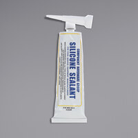 Component Hardware 1007972 3 oz. Clear Silicone Sealant Squeeze Tube