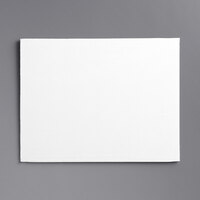 18" x 14" White Double-Wall Corrugated Half Sheet Cake Pad - 50/Case