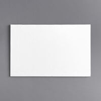27 inch x 17 1/2 inch White Double-Wall Corrugated Full Sheet Cake Board - 30/Case
