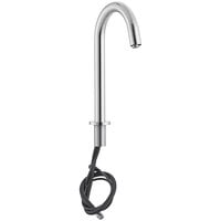 Waterloo Deck Mount Chrome Hands-Free Sensor Faucet with 6 1/2" Gooseneck Spout and Concealed Sensor