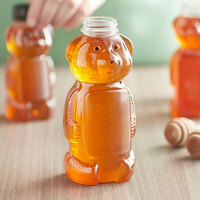 16 oz. (24 oz. Honey Weight) Bear PET Honey Bottle
