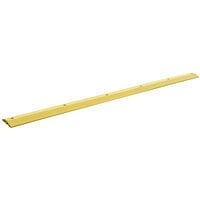 Plastics-R-Unique 210144SBYL 2 inch x 10 inch x 12' Yellow Plastic Speed Bump with Channels