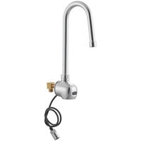 Waterloo Wall Mount Hands-Free Sensor Faucet with 4 1/2 inch Gooseneck Spout