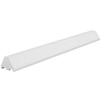 Plastics-R-Unique ULTRA4648PBWL Ultra 4" x 6" x 4' Standard White Parking Block