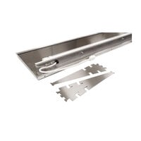 True 876547 Stainless Steel Shelf - 44 13/16 inch x 12 1/8 inch