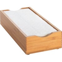 Cal-Mil 1234 Bamboo Napkin Holder - 9 1/2" x 4 3/4" x 2"