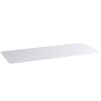 Regency Shelving 24 inch x 54 inch Clear PVC Shelf Liner