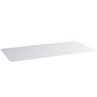 Regency Shelving 36 inch x 72 inch Clear PVC Shelf Liner