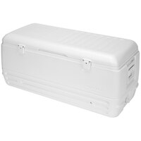 Igloo 44363 Quick and Cool 150 Qt. White Cooler with Quick Access Hatch and Side Swing Handles