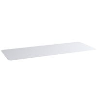 Regency Shelving 21 inch x 54 inch Clear PVC Shelf Liner