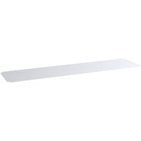 Regency Shelving 12" x 48" Clear PVC Shelf Liner