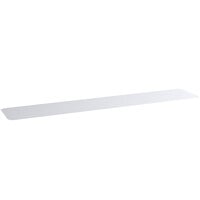 Regency Shelving 14 inch x 72 inch Clear PVC Shelf Liner