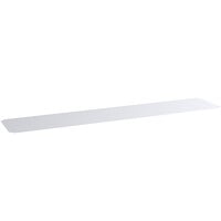 Regency Shelving 12" x 60" Clear PVC Shelf Liner