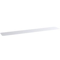 Regency Shelving 12 inch x 72 inch Clear PVC Shelf Liner