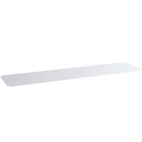 Regency Shelving 14 inch x 54 inch Clear PVC Shelf Liner