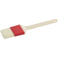 Choice 2 inchW Natural Bristle Pastry / Basting Brush with Plastic Handle