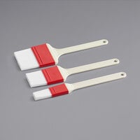 3-Piece Polyester Bristle Pastry / Basting Brush Set