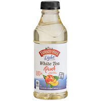Turkey Hill Light White Peach Tea 18.5 fl. oz. - 18/Case